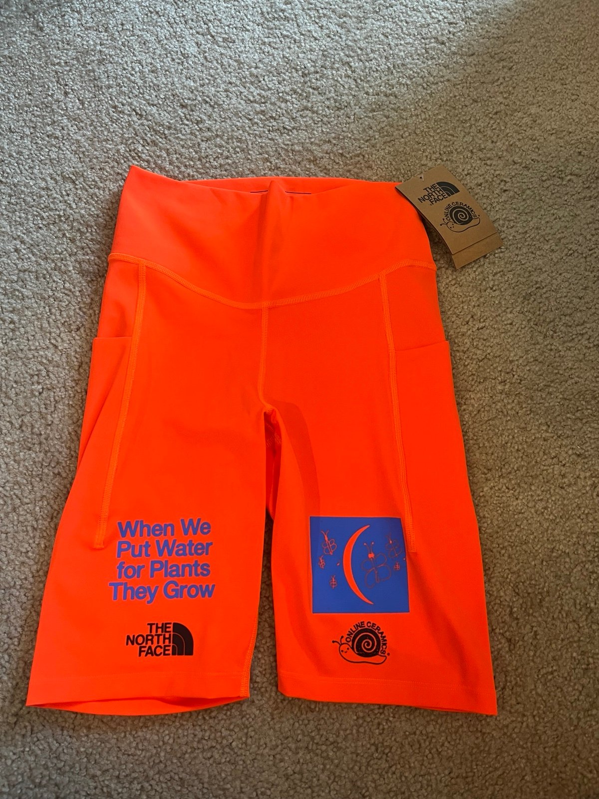 The North Face Ceramics Orange Shorts