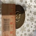 Art Nouveau Brooch Metal Gold Plate Gilt Brass Flower C Clasp Oval Antique 2.5