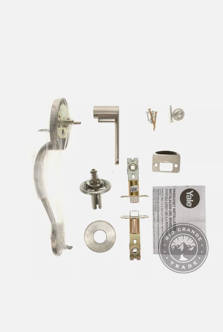 Yale Security D7809N5KN01 Jamestown Kincaid Interior Lever in Silver