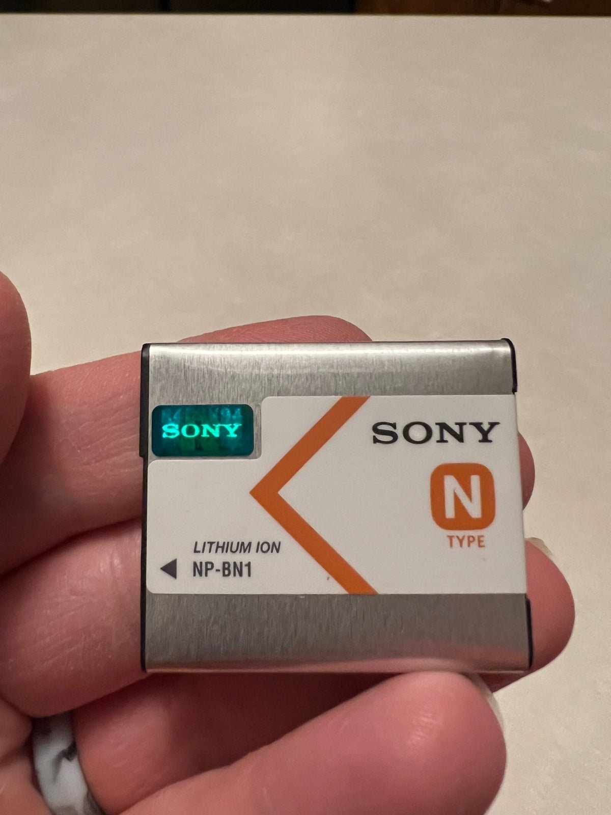 Sony battery and charger