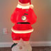 Vintage Christmas 40” TPI “HoHoHo” Lighted Santa Blow Mold Yard Decoration