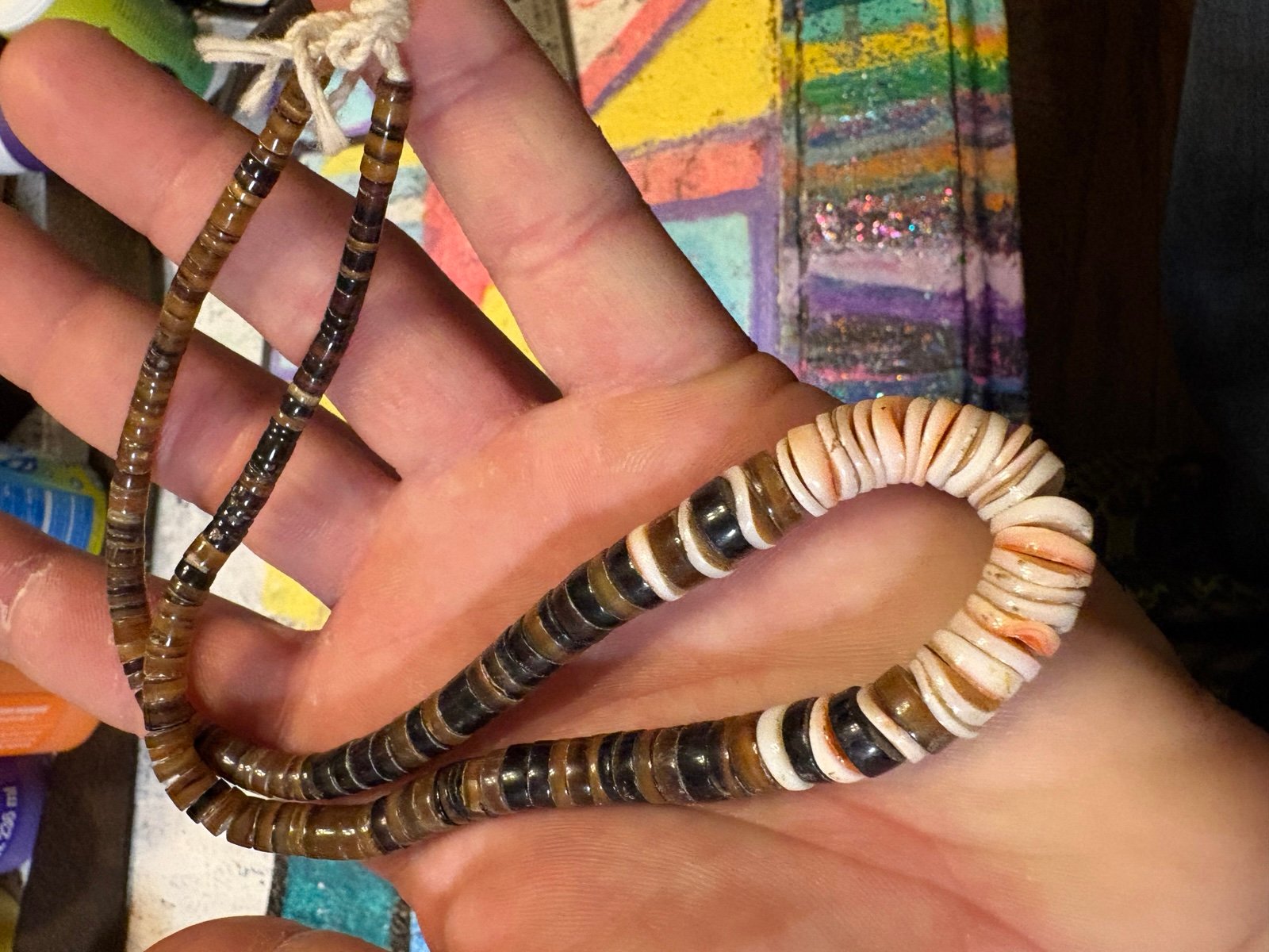Penshell vintage necklace imported