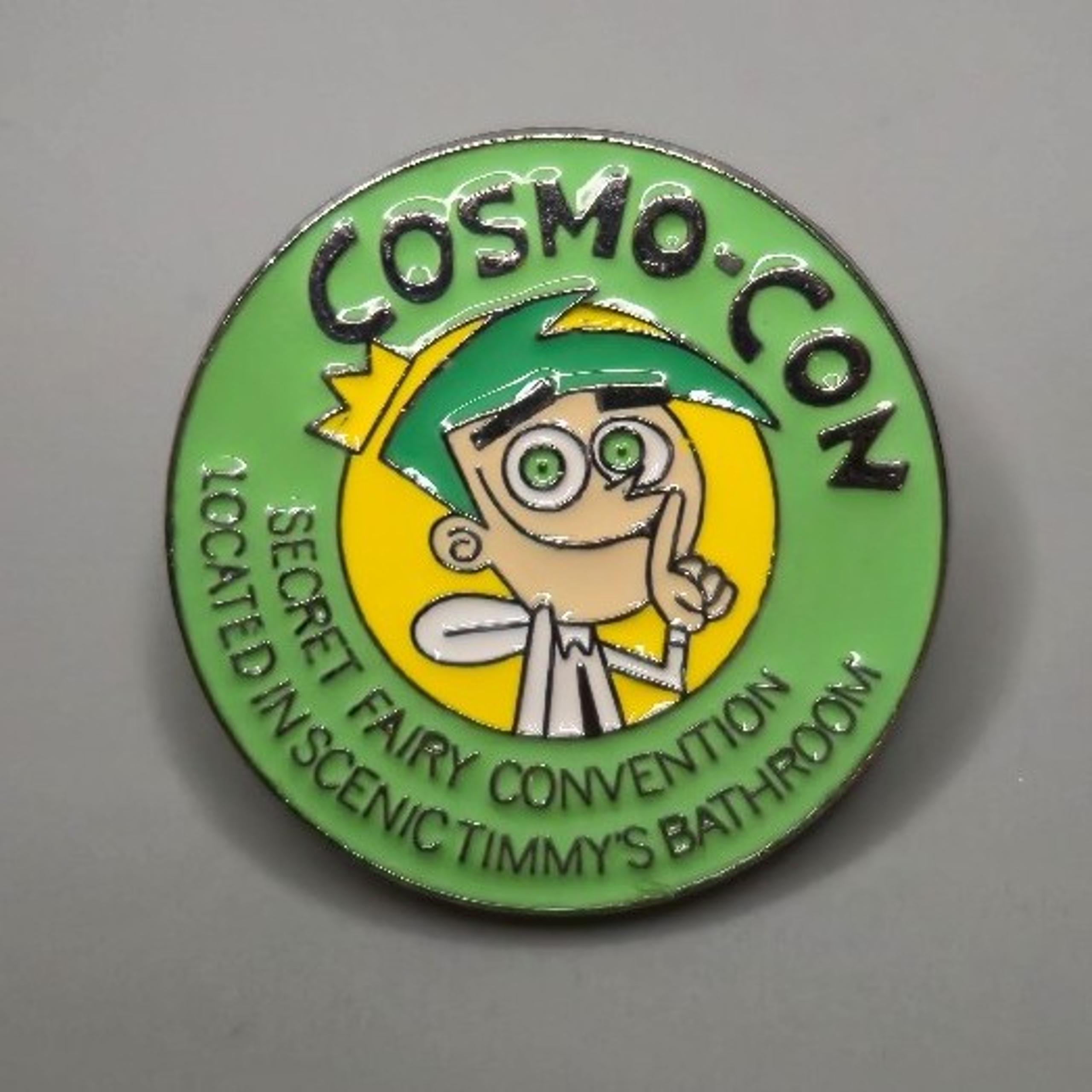 Cosmo Con Fairly Odd Parents Enamel Pin