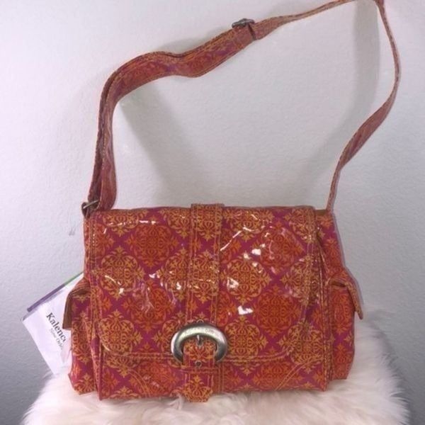 Kelencom Corp. New Orleans diaper orange bag AZO