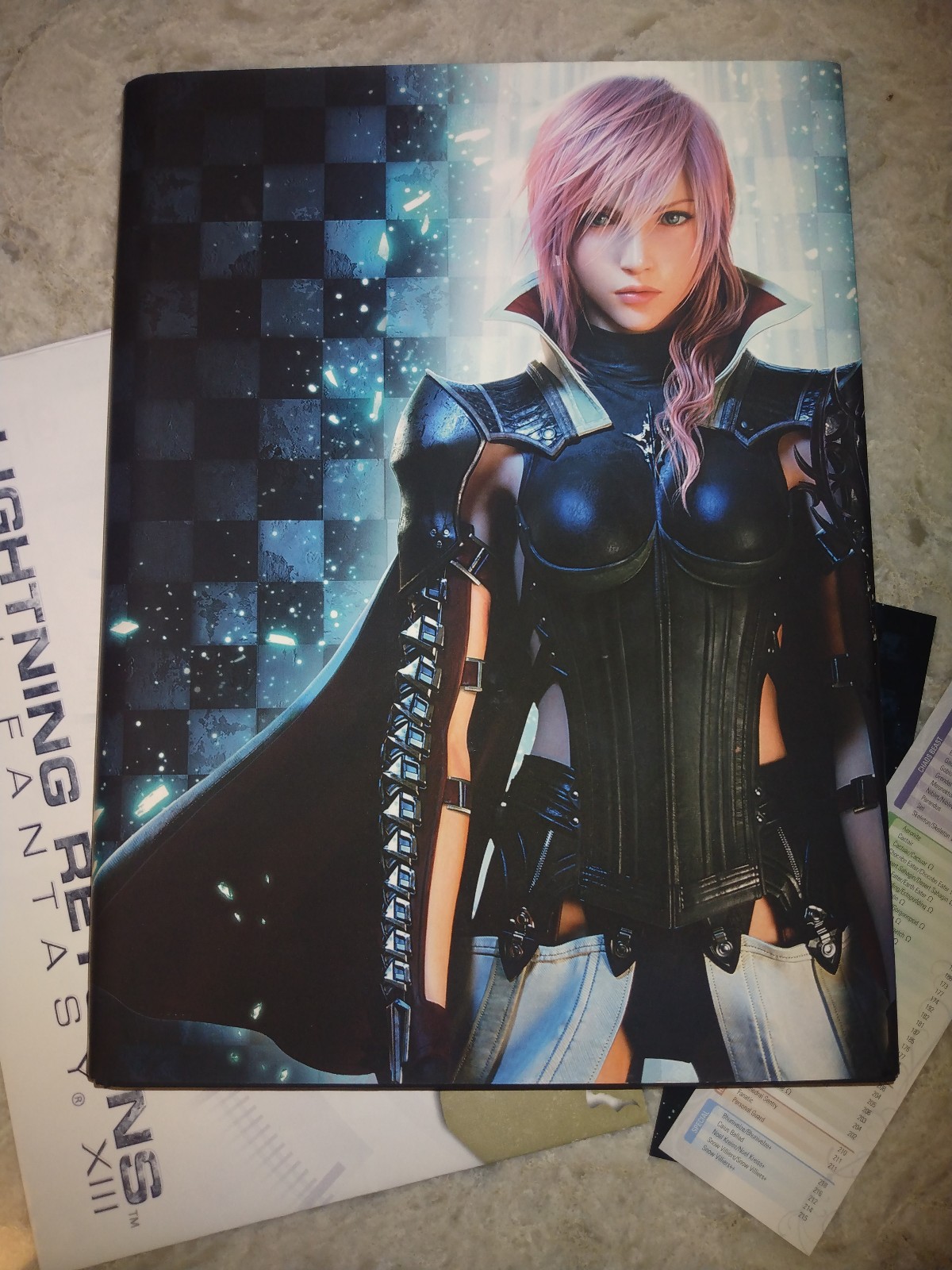 Lightning Returns: Final Fantasy XIII Complete Official Guide w/ Map & Bookmarks