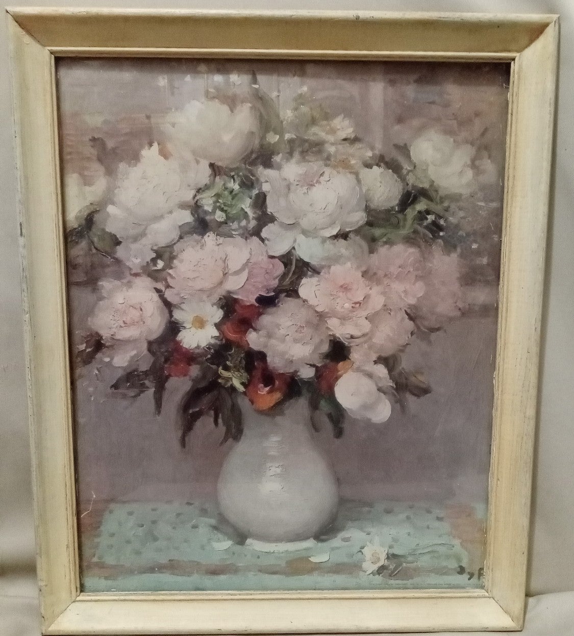 Vintage Peonies and Roses by DYF