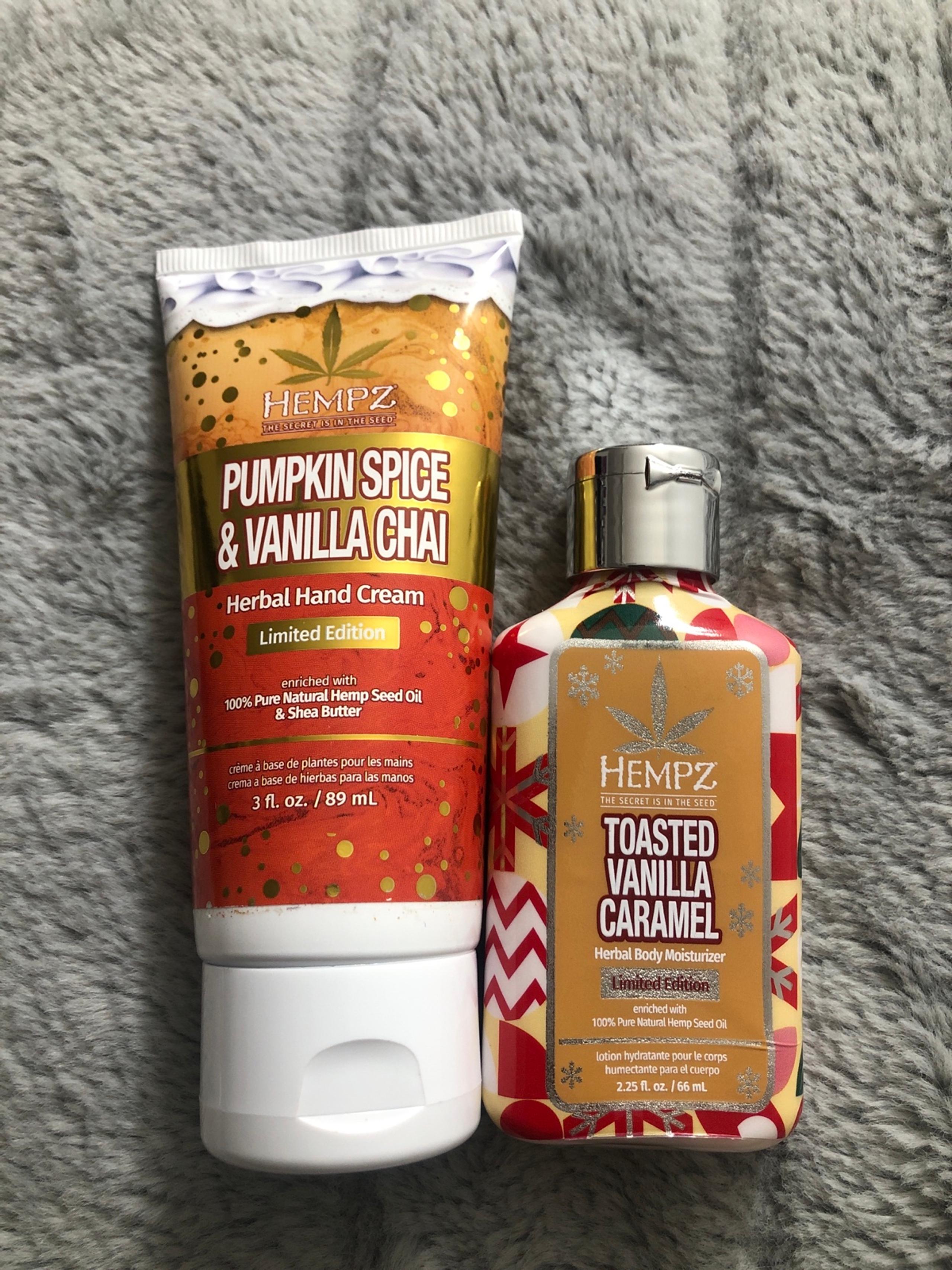 Hempz holiday travel size bundle