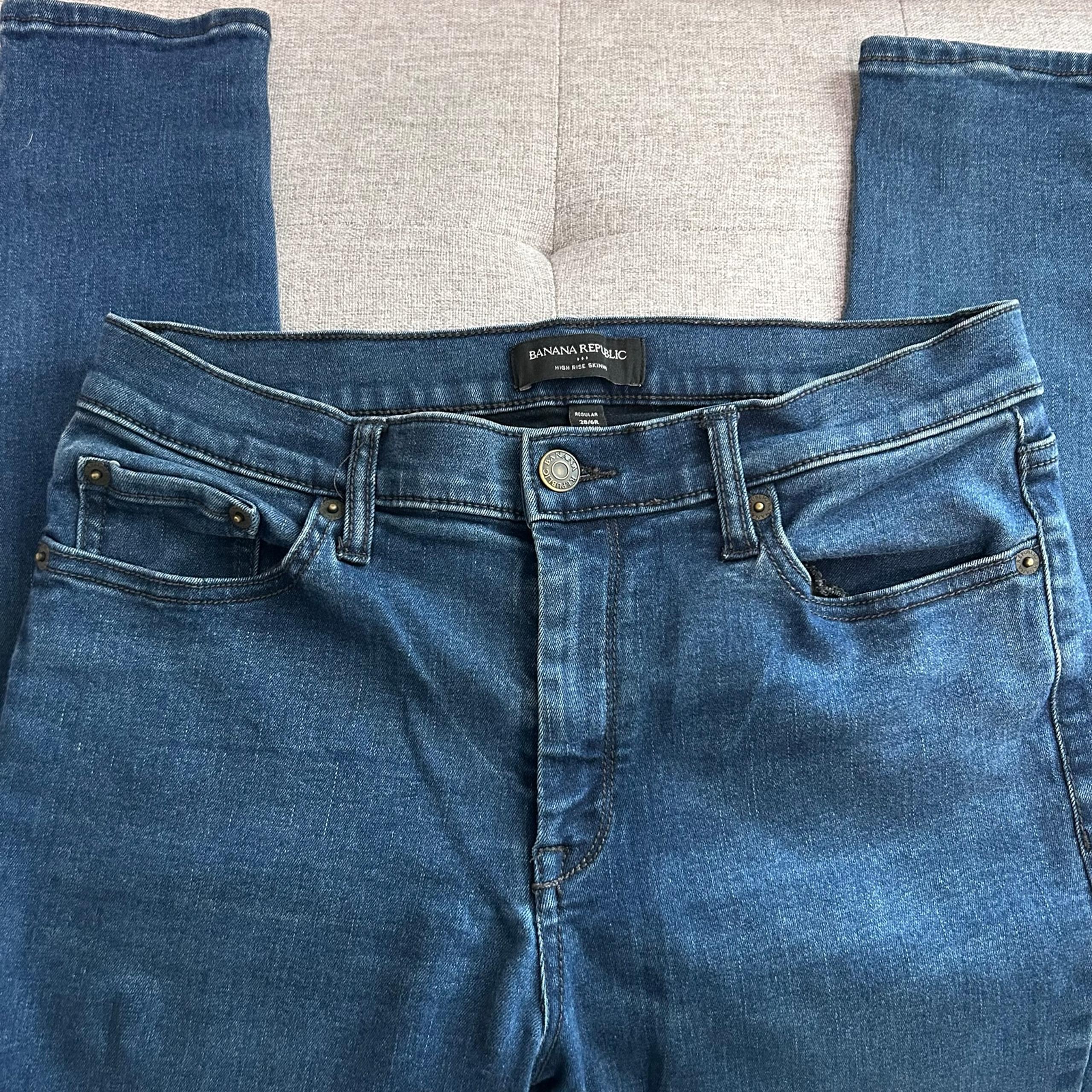 Banana Republic High Rise Skinny Jeans