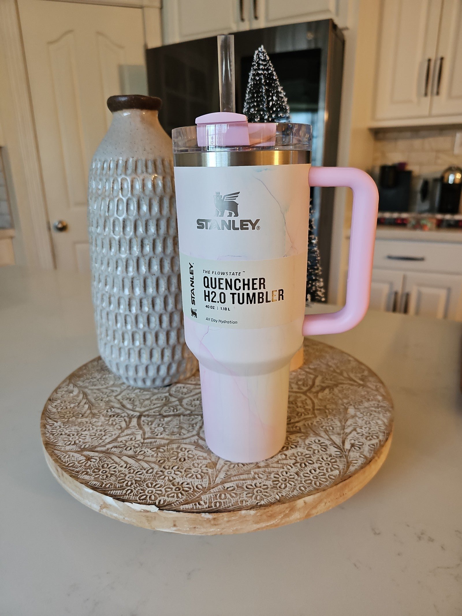 Stanley Exclusive Target Release Watercolor Tulle 40 oz