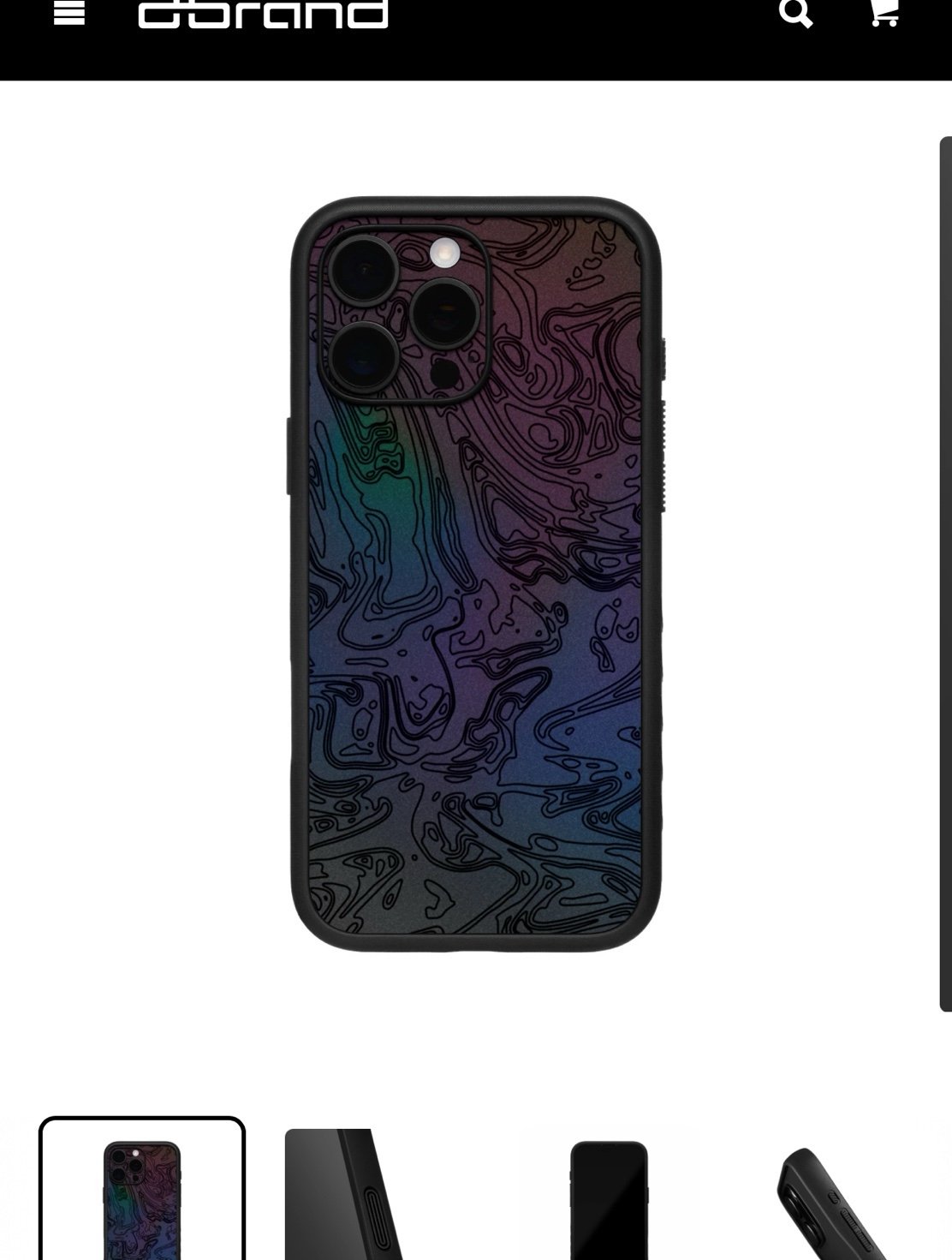 Dbrand Obsidian Case for IPhone 16 pro max