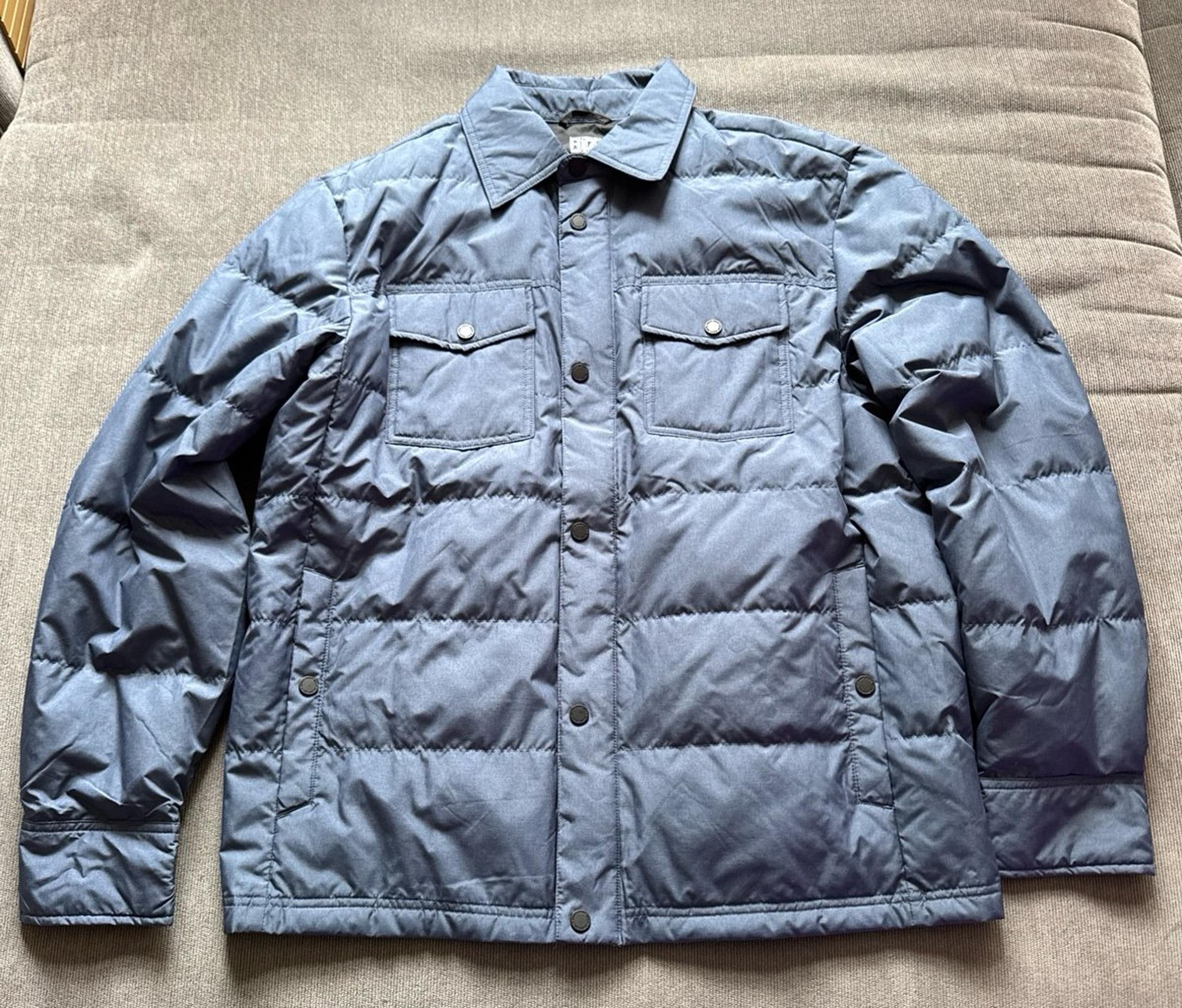 32 degrees heat blue shacket men’s size medium