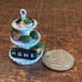 Miniature Modern Farmhouse Tiered Tray Decorative Dollhouse Tray