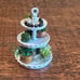 Miniature Modern Farmhouse Tiered Tray Decorative Dollhouse Tray