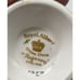 Royal Albert Regency Teacup & Saucer Green Gold Vintage England