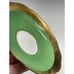 Royal Albert Regency Teacup & Saucer Green Gold Vintage England