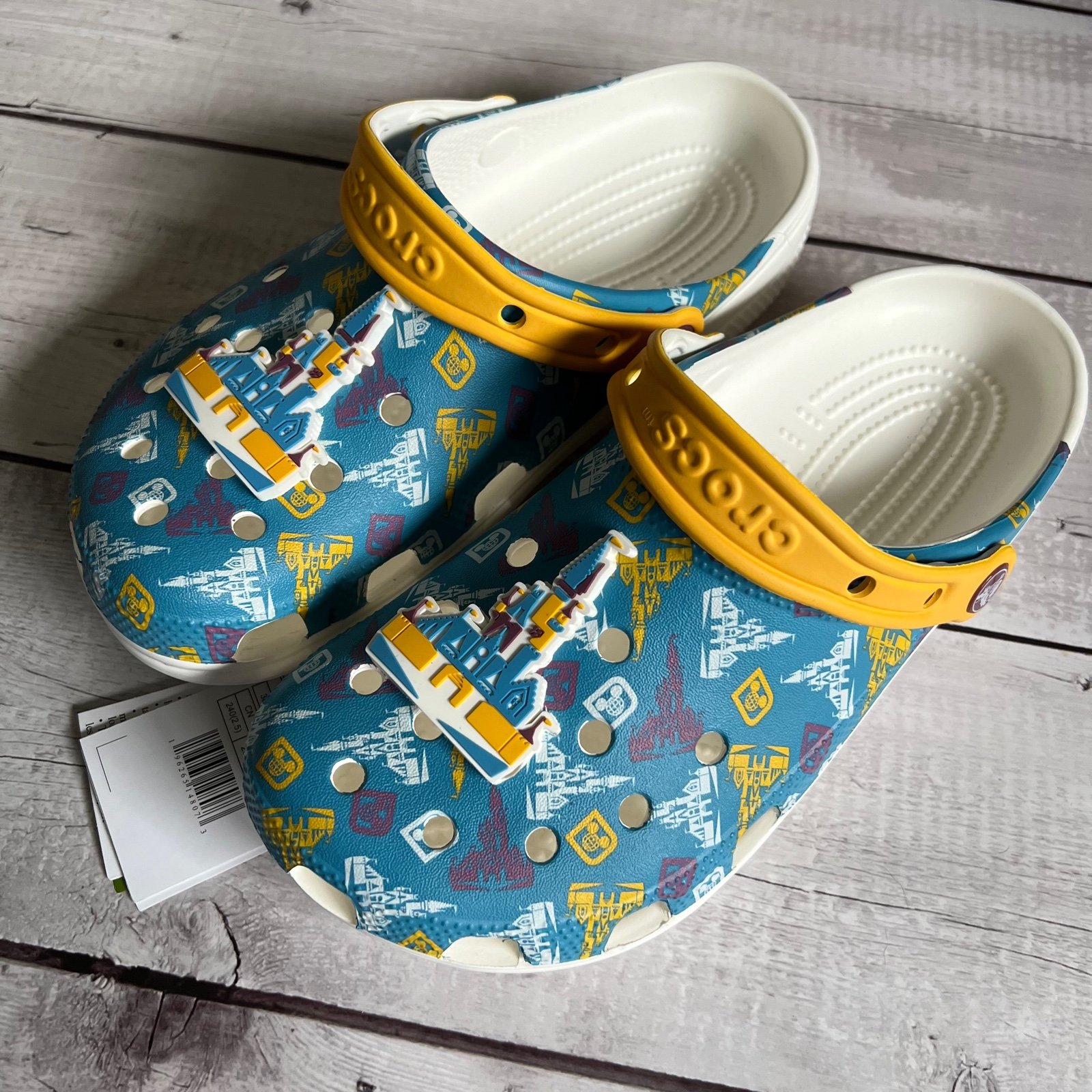 Crocs Disney Parks WDW 50th Vault Collection Castle Clogs