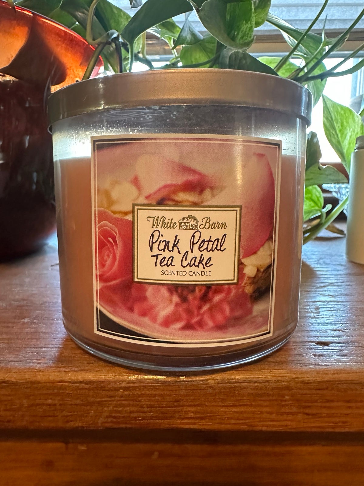 Body and Body Works Pink Petal tea cake HTF