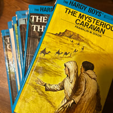 Hardy Boys 19 hardcover lot