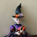 Christian Siriano Halloween Elf Shelf Sitter Posable Doll Mantel 18” Witch new