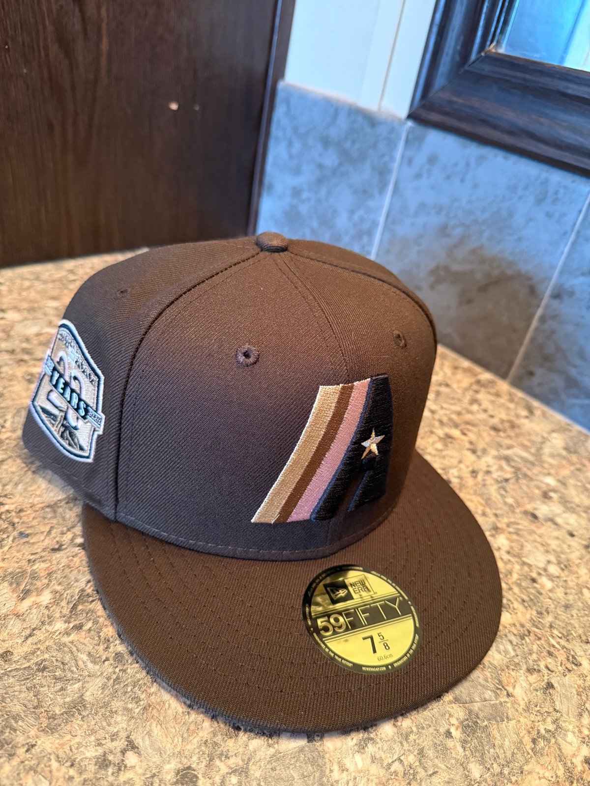 Houston Astros New Era 7 5/8 Fitted Hat