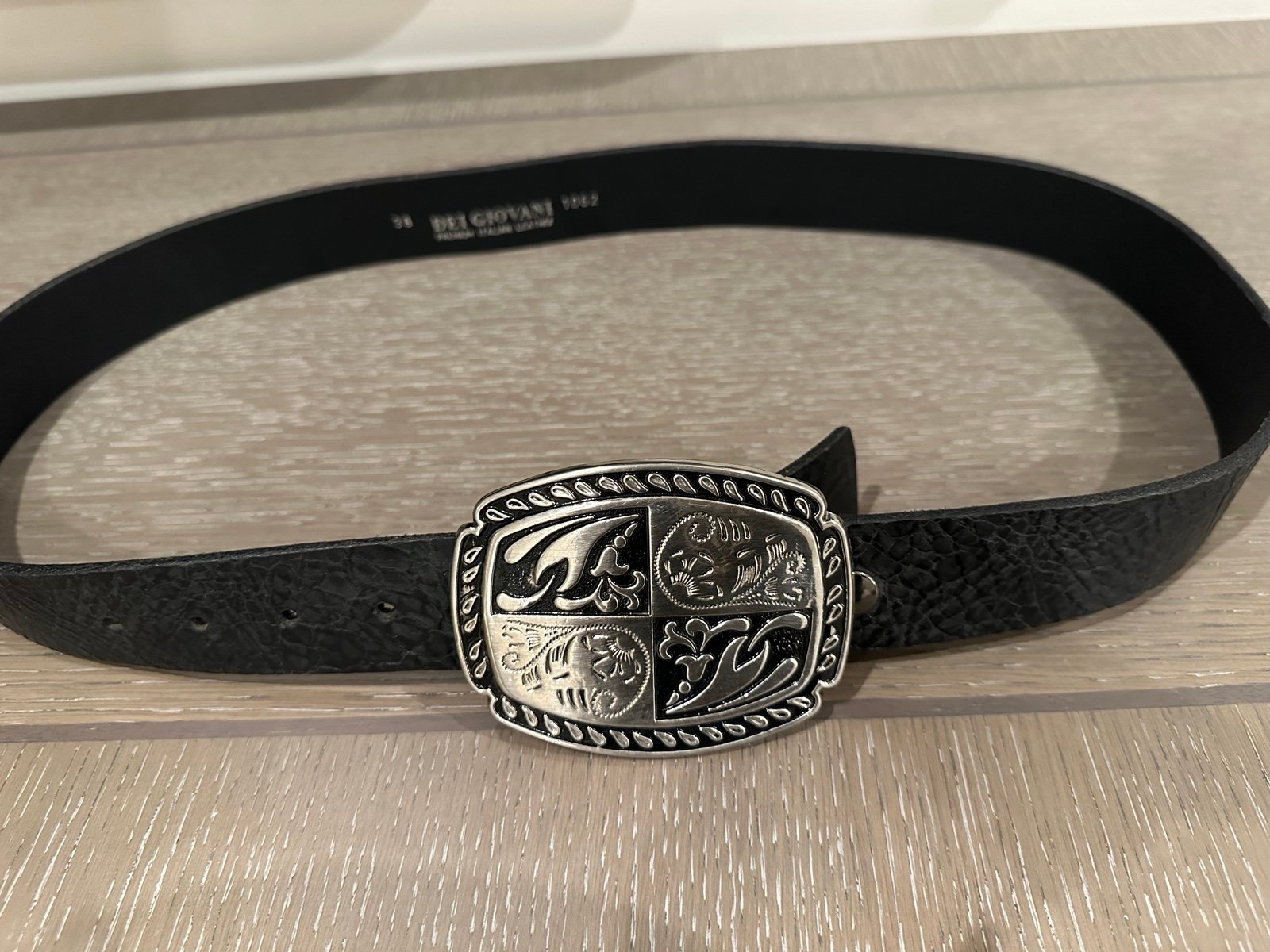 DEI GIOVANI 1062 PREMIUM ITALIAN LEATHER WESTERN BELT