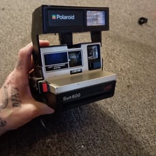Vintage Polaroid Camera Working nearly like new 600 film