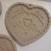The Pampered Chef set of 3 vintage 1992 sweetheart clay cookie molds.