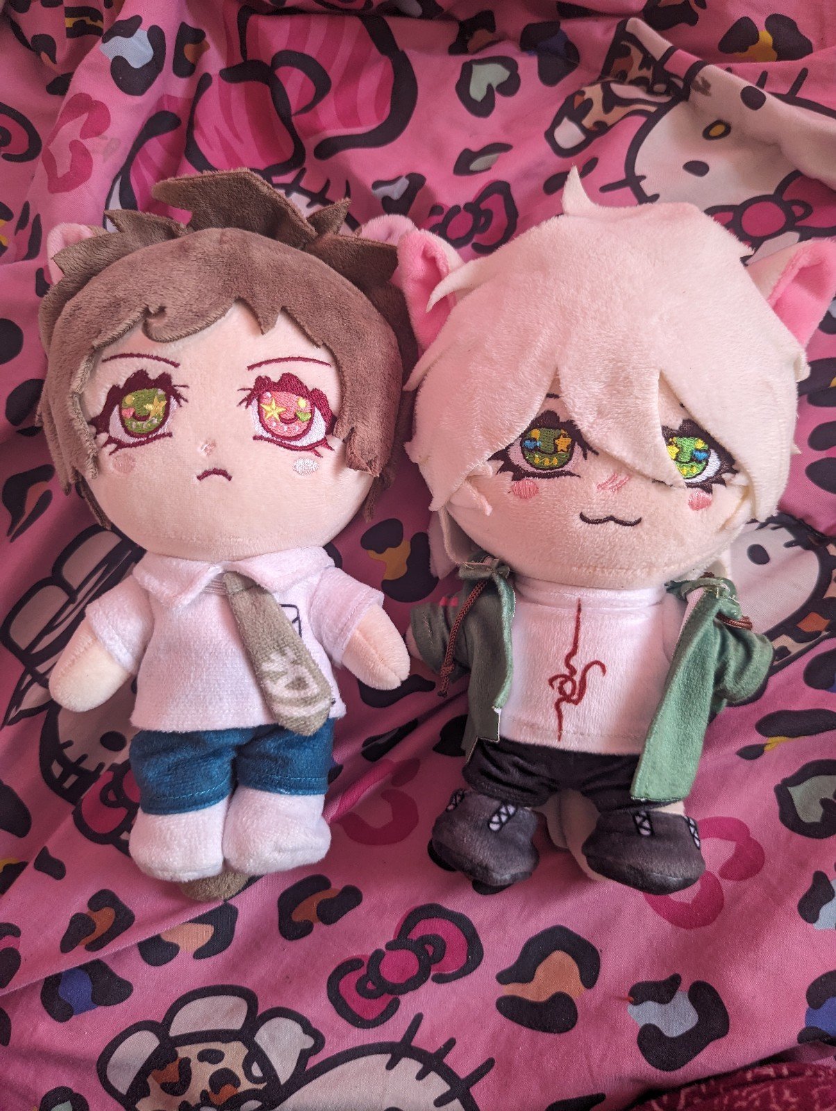 Danganronpa nagito komeada hajime hinata plush set