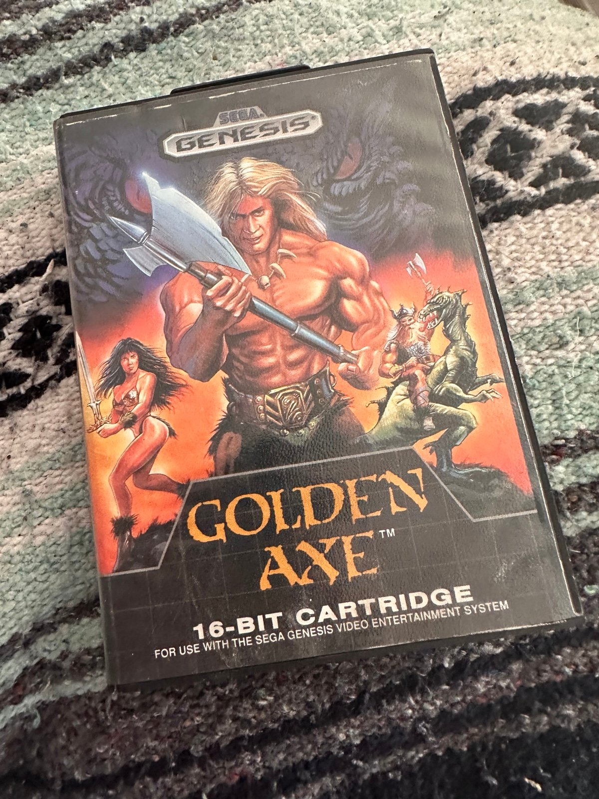 Golden Axe Sega Genesis Game & Case No Manual Mega Drive
