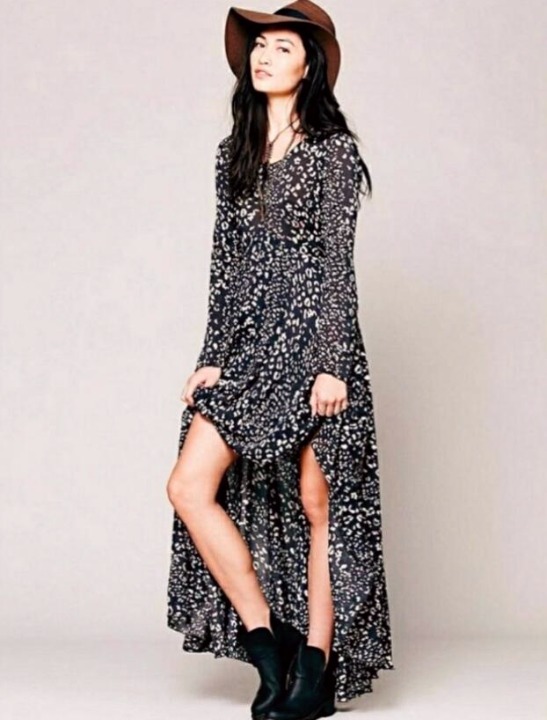 Free people first kiss maxi dress