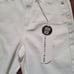 Celebrity Pink Frayed Hem Bermuda Jeans Shorts 24 White NWT
