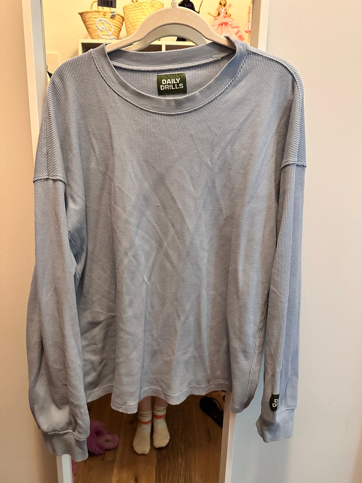Daily Drills Oversized Thermal Crew