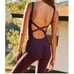 Free People FP Movement Good Karma Onesie Blackberry Size M/L NWT