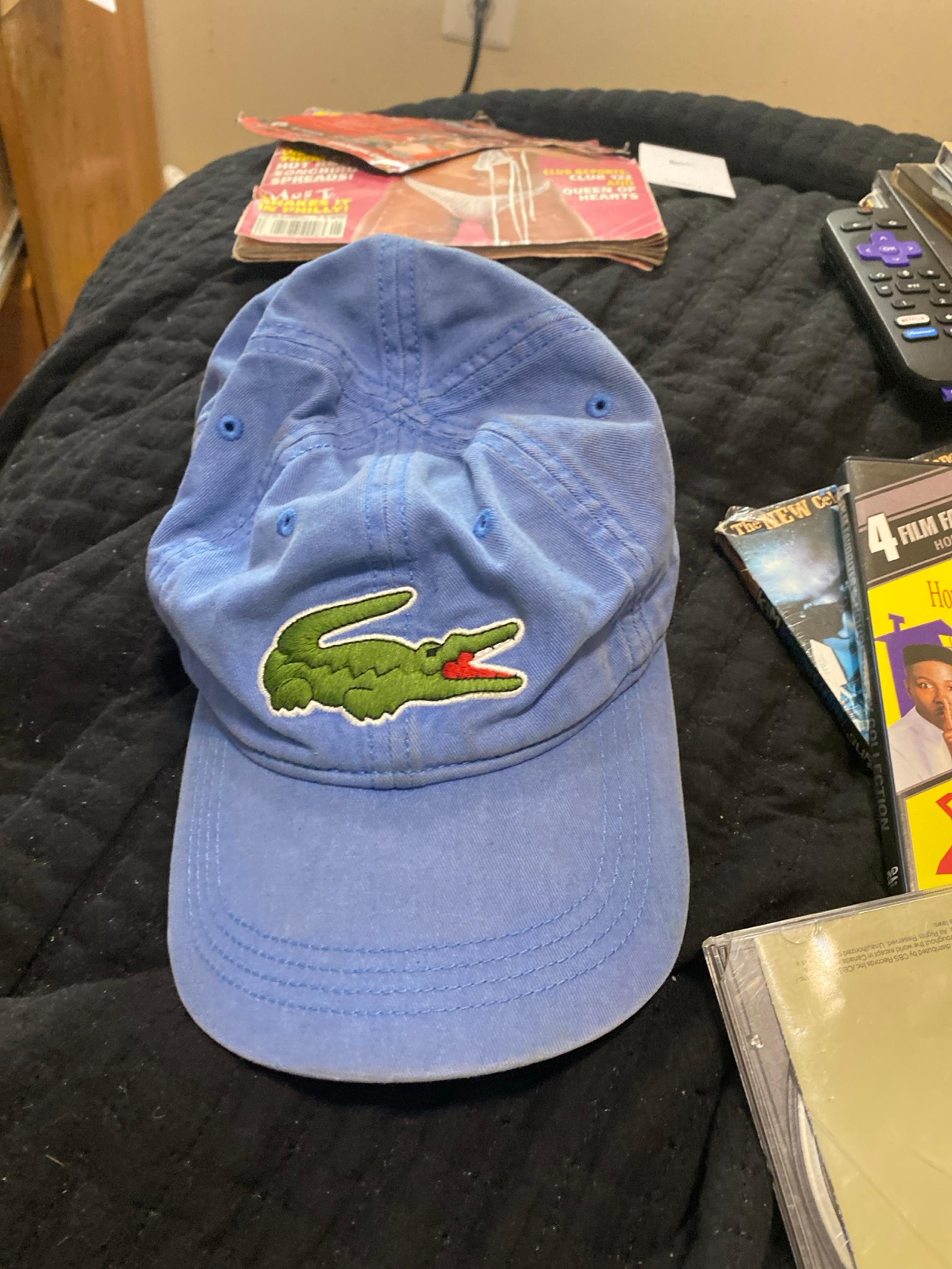 Big Crocodile Vintage Blue O/S Strap Clasp - Lacoste
