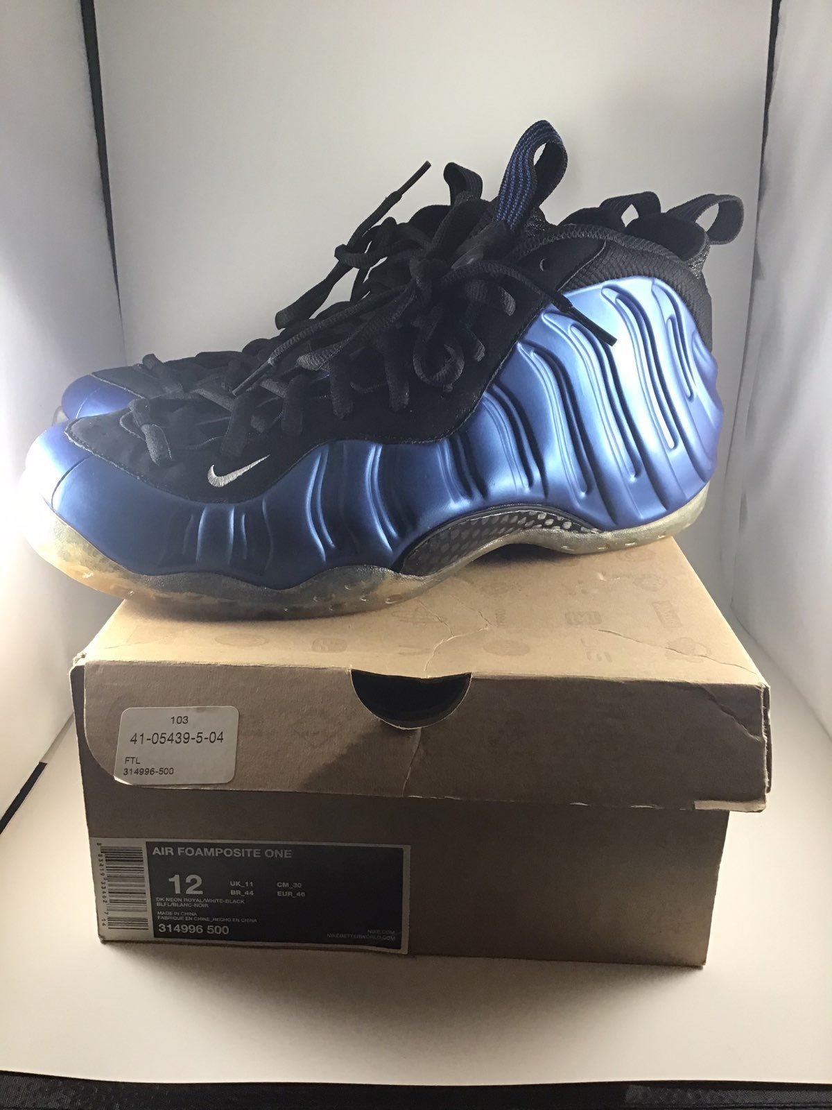 Nike Foamposite One Royal Blue (2011)