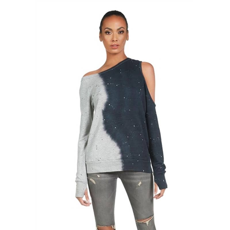 NWT Michael Lauren Cold Shoulder Pullover Size S