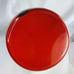 COPCO Camden Red Tea Kettle Enamel on Steel Whistling 6 Cup Distressed