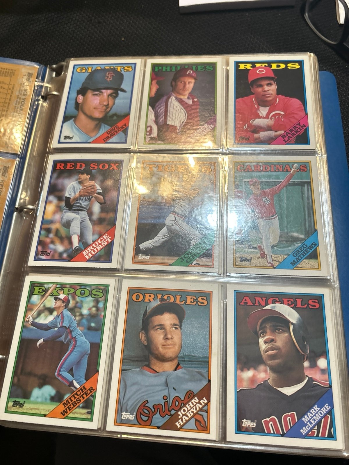 Baseball cards