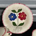 RARE SET 4 PIECE TABLE SETTING BLUE RIDGE SOUTHERN POTTERY UNDERGLAZE 28 PIECES