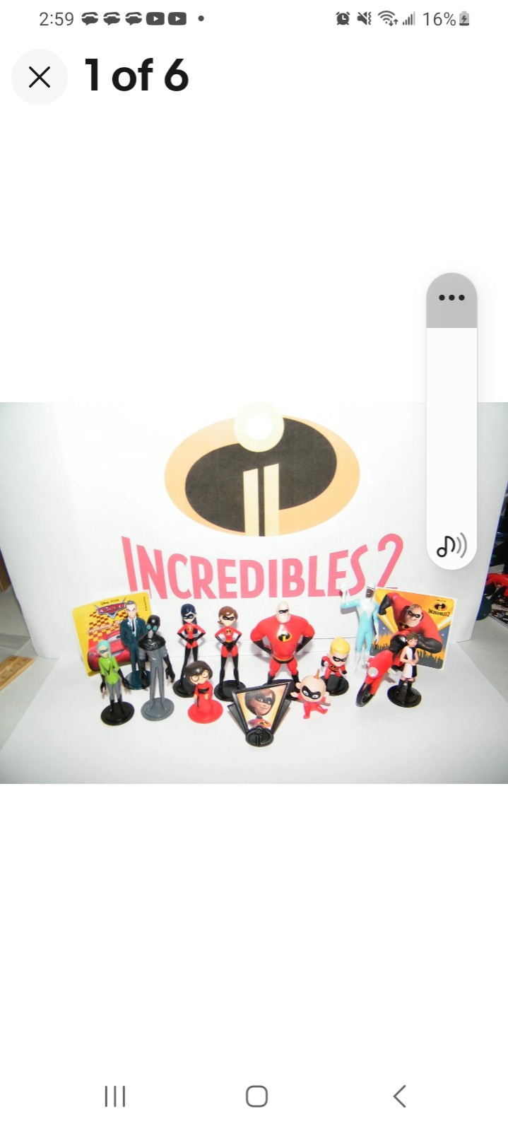 Disney Incredibles 2 Movie Figure Set of 15 with New Characters,Cycle and Bonus
