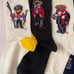 A stylish set of 5 new women's socks from Polo Ralph Lauren, suitable for sizes 24 to 26 cm.