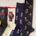 A stylish set of 5 new women's socks from Polo Ralph Lauren, suitable for sizes 24 to 26 cm.