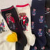 A stylish set of 5 new women's socks from Polo Ralph Lauren, suitable for sizes 24 to 26 cm.