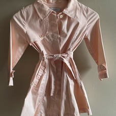 Christian Dior Girl's Pink Trench Coat