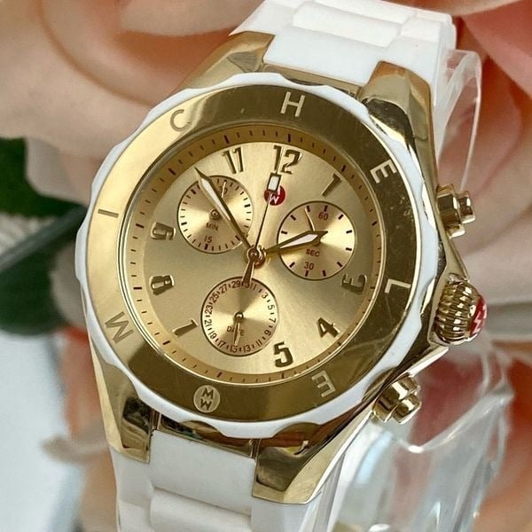 michele tahitian jelly watch