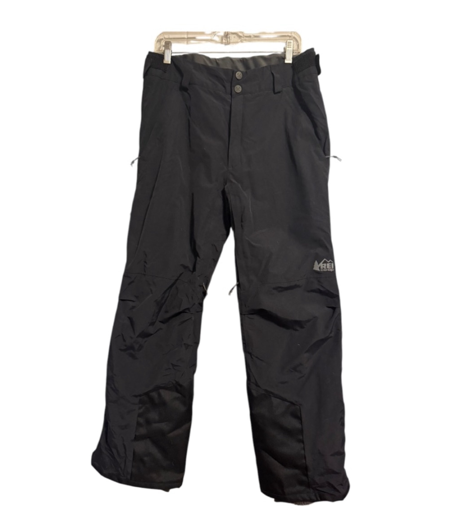 REI CO-OP Peak 2L Powderbound Insulated Black Snow Pants Men Size M