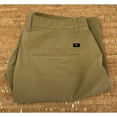 7 For All Mankind Shorts Mens 30 Tan Tech Series Khaki Pant Preppy Lightweight