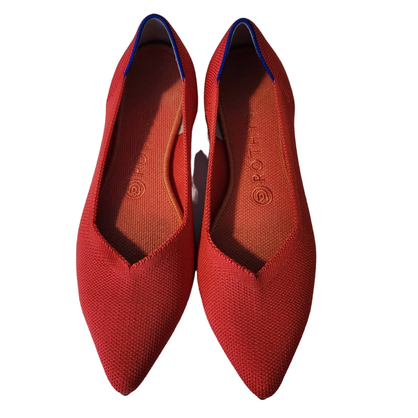 Rothy's The Point in Flame Size 8