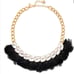 Kate Spade Full Feather Collar Bib Necklace