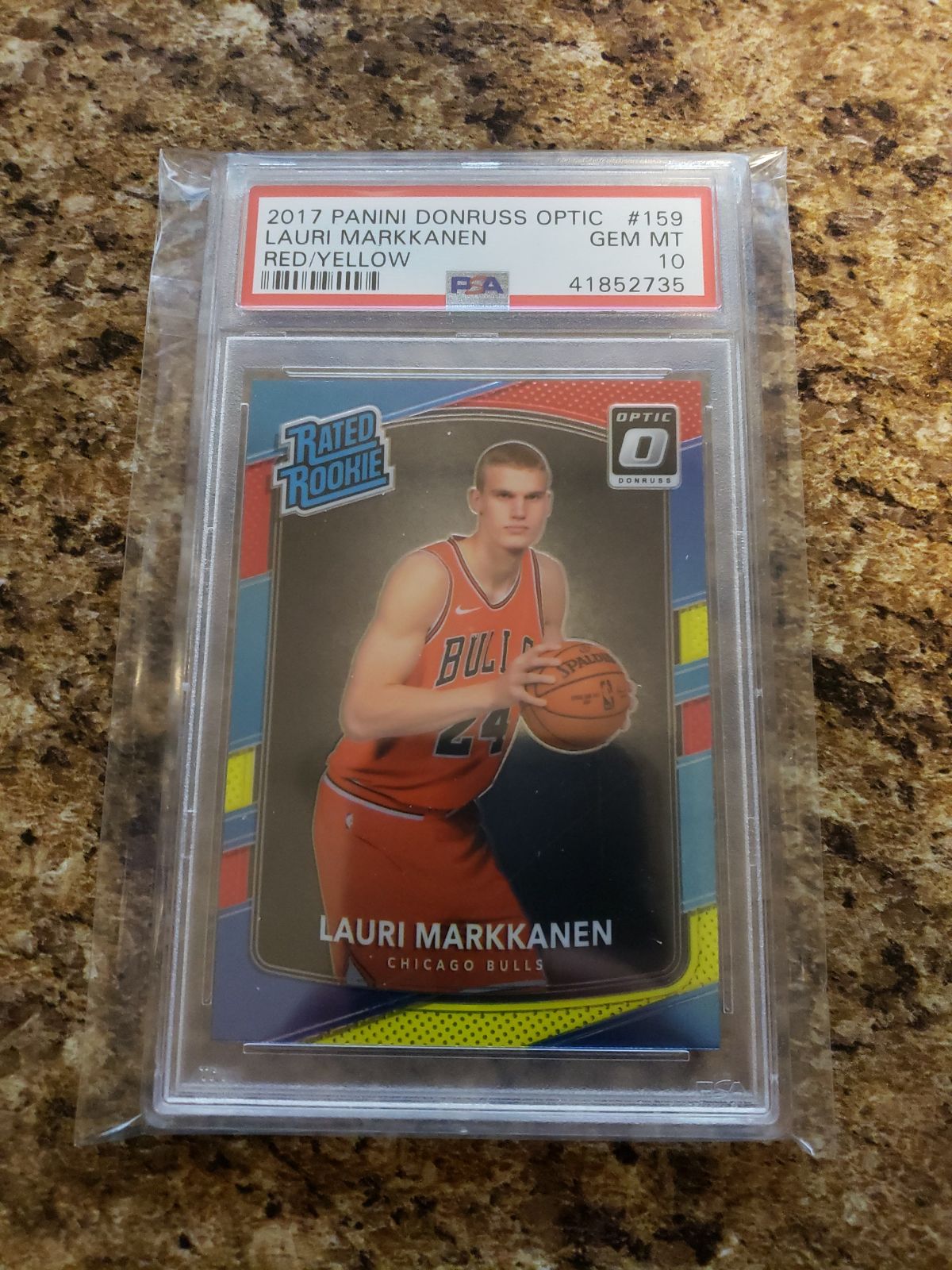 2017 donruss lauri markkanen rc